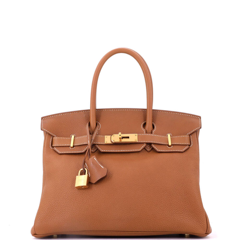 Hermes Birkin 30 Brown Togo with Gold Hardware